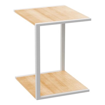 Kukkasteline 40x30x34 cm valkoinen