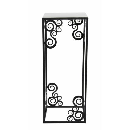 Kukkasteline 60x24 cm musta