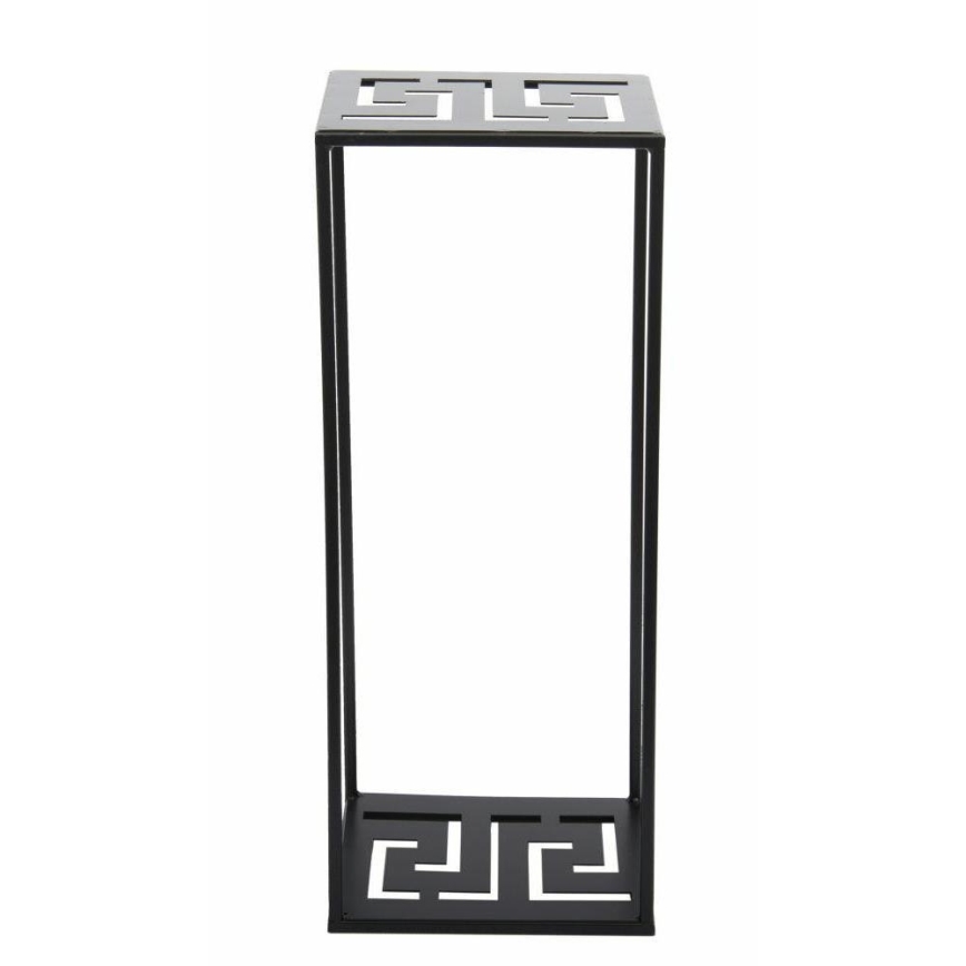 Kukkasteline 60x24 cm musta