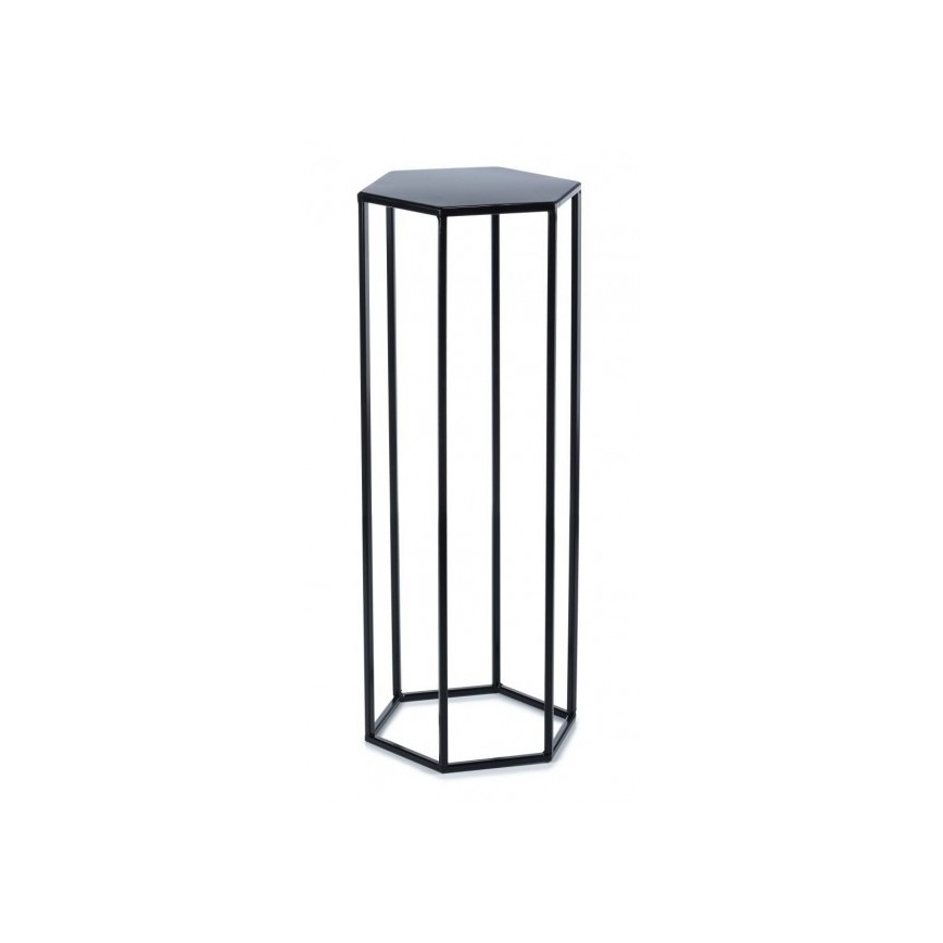 Kukkasteline 70x24 cm musta