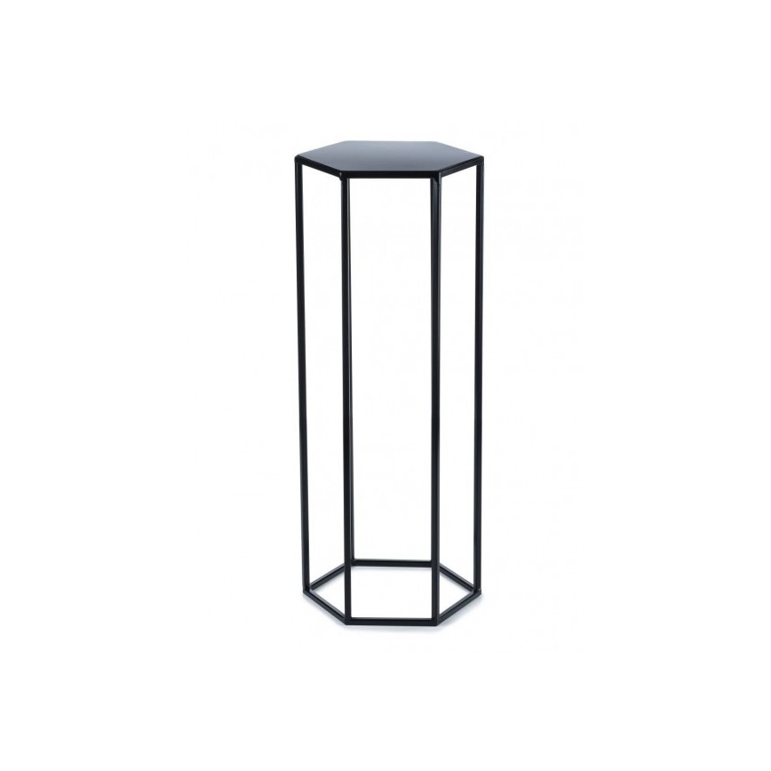 Kukkasteline 70x24 cm musta