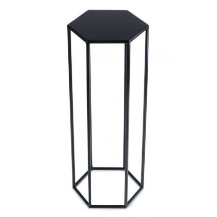 Kukkasteline 70x24 cm musta