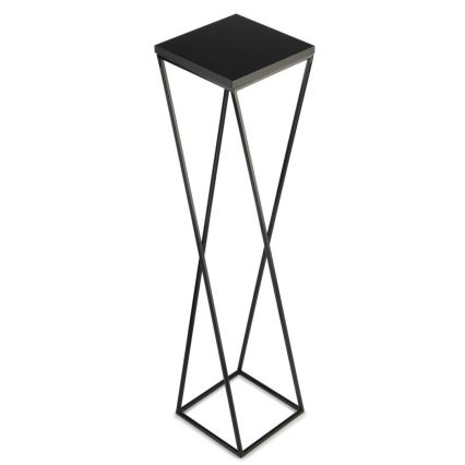 Kukkasteline LOFT 100x24 cm musta