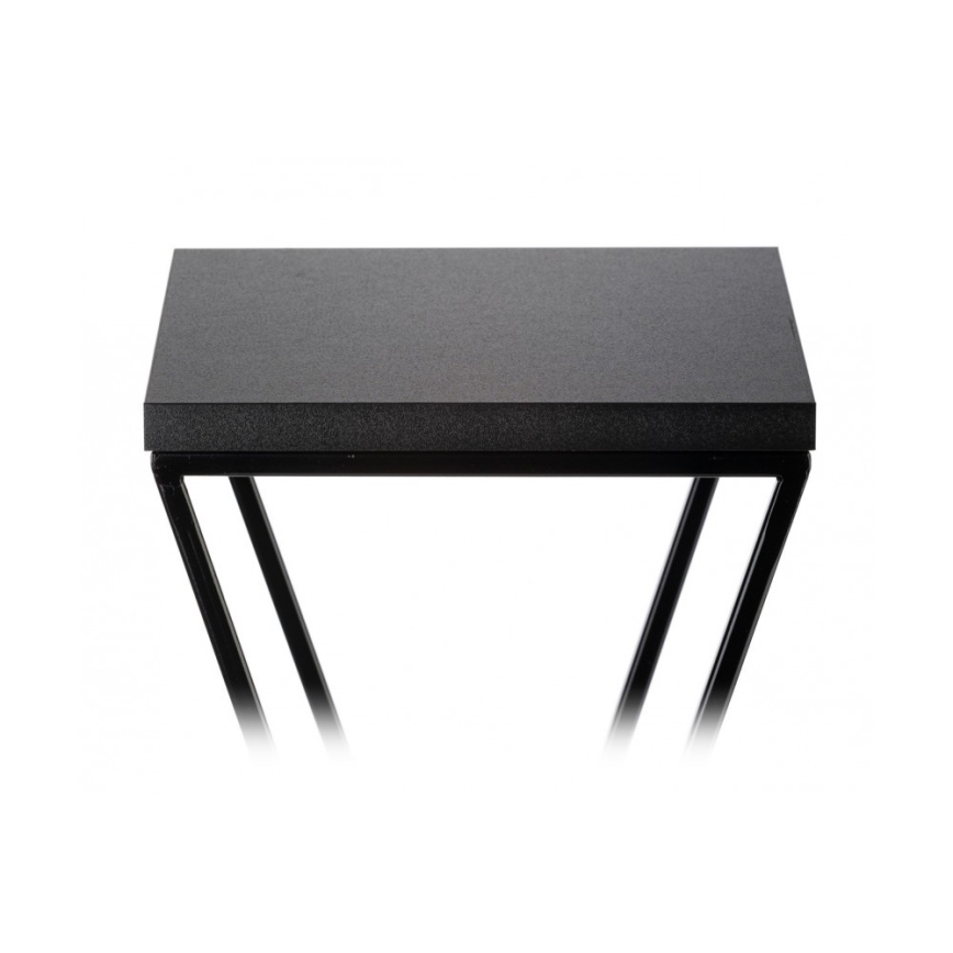 Kukkasteline LOFT 100x24 cm musta