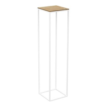 Kukkateline 100x24 cm valkoinen