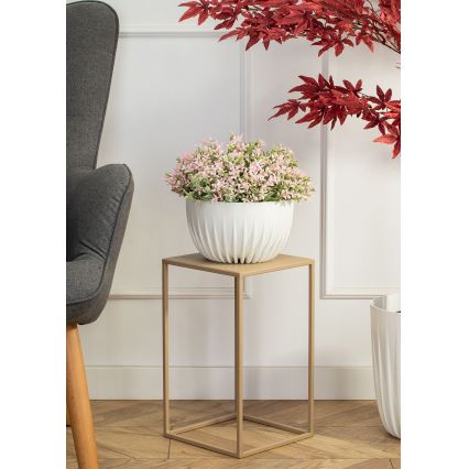 Kukkateline 40x24 cm beige