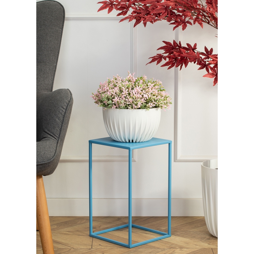 Kukkateline 40x24 cm sininen