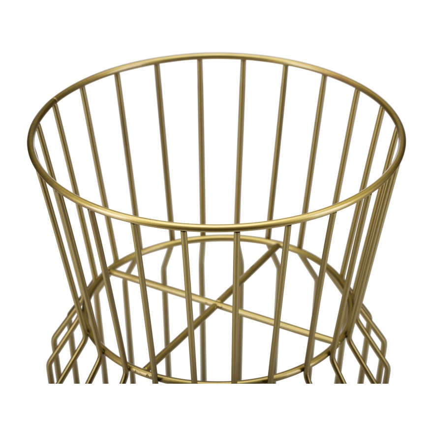 Kukkateline 50x26 cm kulta