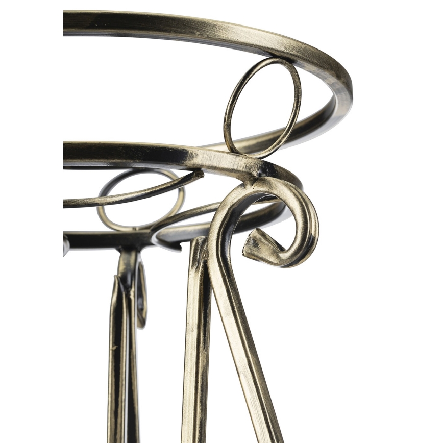 Kukkateline 62x28 cm kulta