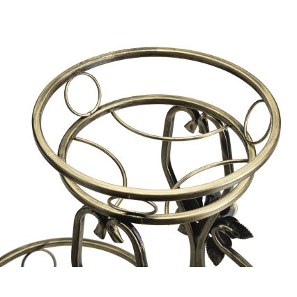 Kukkateline 64x54 cm kulta