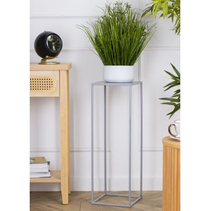 Kukkateline 70x24 cm harmaa