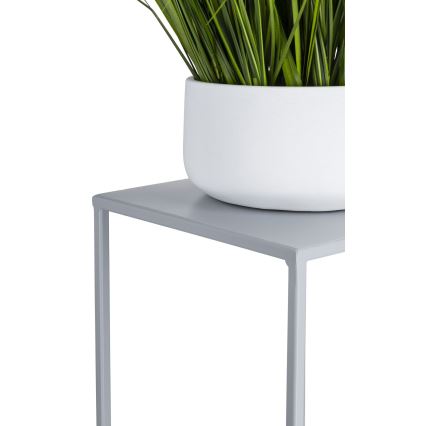 Kukkateline 70x24 cm harmaa