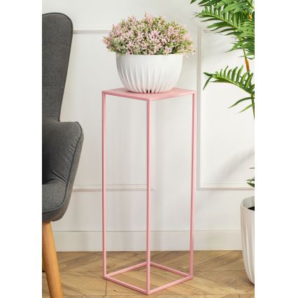 Kukkateline 70x24 cm vaaleanpunainen