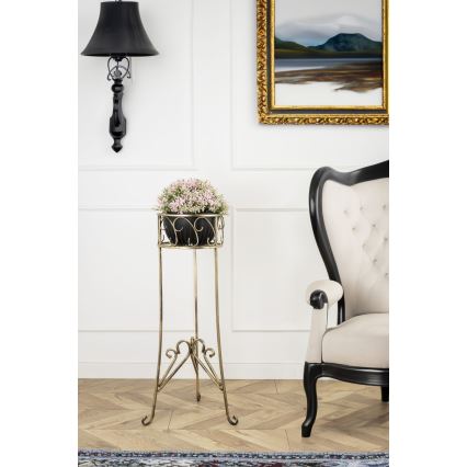 Kukkateline 88x28 cm kulta