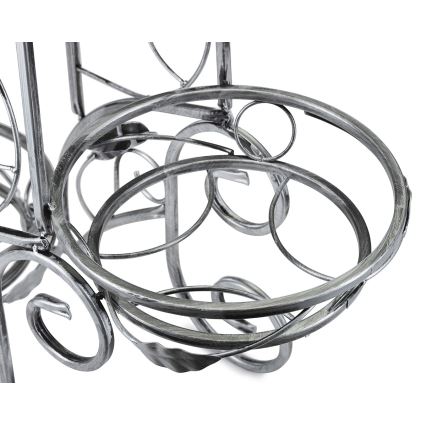 Kukkateline 88x65 cm hopea