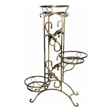 Kukkateline 90x65 cm kulta