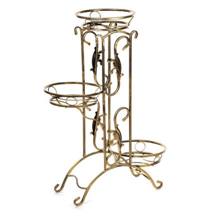 Kukkateline 90x65 cm kulta