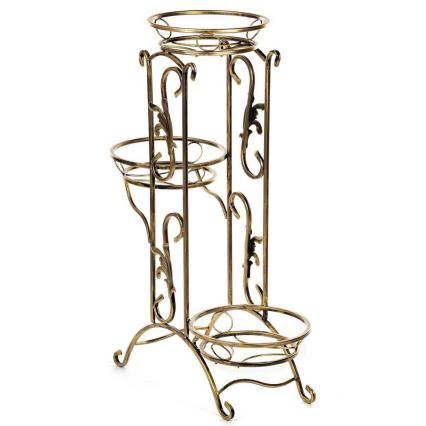 Kukkateline 90x65 cm kulta