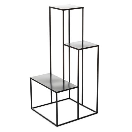 Kukkasteline KASKADA 85x40 cm musta