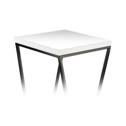 Kukkateline LOFT 40x24 cm musta/valkoinen