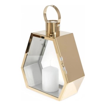 Kullanvärinen koristeellinen lyhty, 43 cm