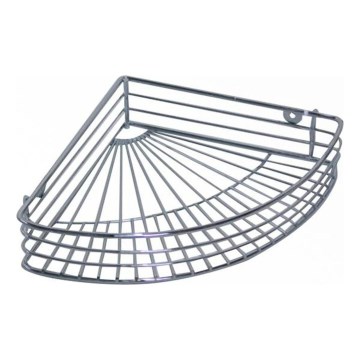 Kulmahylly suihkuun 22,7x31,5 cm kiillotettu kromi