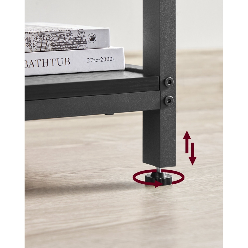 Kulmakirjoituspöytä SOLEA musta