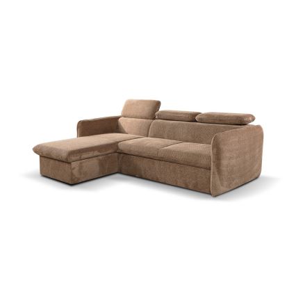 Kulmasohva L-muodossa, jossa säilytystila, BEJA beige vasen