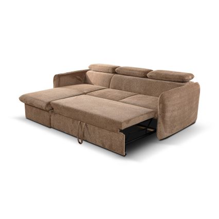Kulmasohva L-muodossa, jossa säilytystila, BEJA beige vasen