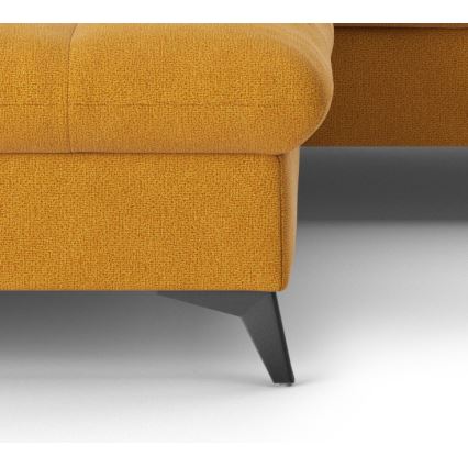 Kulmasohva L-mallinen MARANO vasen käännettävä oranssi