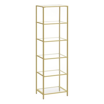 Kultainen GLASY-kirjahylly