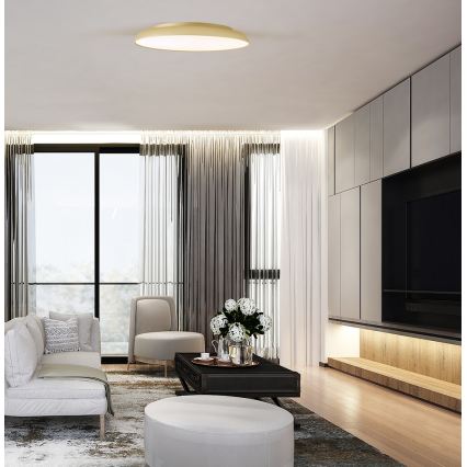 Kultainen LED-kattovalaisin ART LED/40W/230V