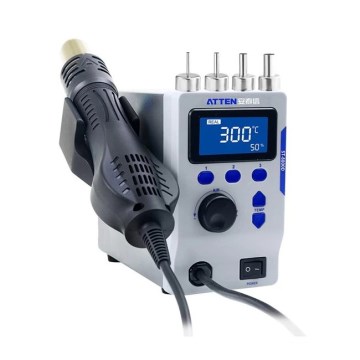 Kuumailmatyöasema LCD-näytöllä 800W/230V