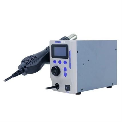 Kuumailmatyöasema LCD-näytöllä 800W/230V