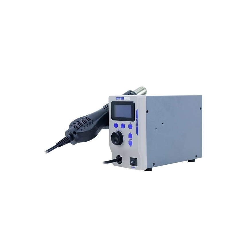 Kuumailmatyöasema LCD-näytöllä 800W/230V