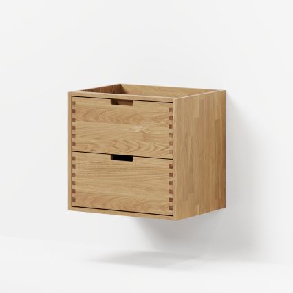 Kylpyhuoneen allaskaappi GRIBSKOV 60 cm beige/tammi