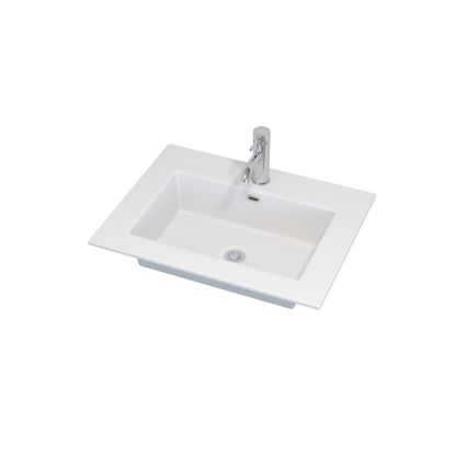 Kylpyhuoneen allaskaappi GRIBSKOV 60 cm beige/tammi/valkoinen
