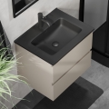 Kylpyhuoneen allaskaappi KENWOOD 61x52x45 cm marakesh/musta