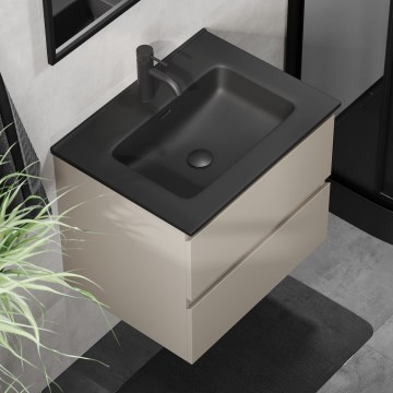Kylpyhuoneen allaskaappi KENWOOD 61x52x45 cm marakesh/musta
