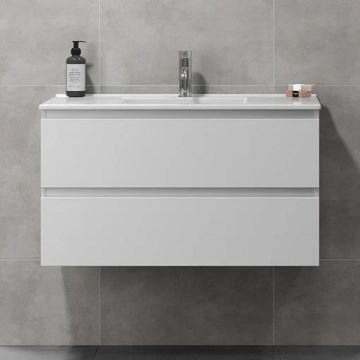 Kylpyhuoneen allaskaappi KENWOOD 91x50x47 cm, valkoinen