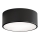 Kylpyhuoneen kattovalaisin anturilla CLEO 1xE27/24W/230V Ø 20 cm IP54 musta