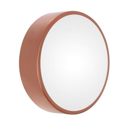 Kylpyhuoneen kattovalaisin CLEO 2xE27/24W/230V d. 30 cm kupari IP54