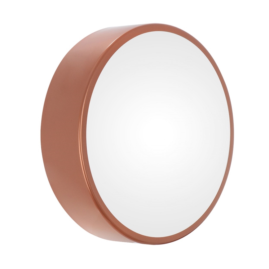 Kylpyhuoneen kattovalaisin CLEO 2xE27/24W/230V d. 30 cm kupari IP54