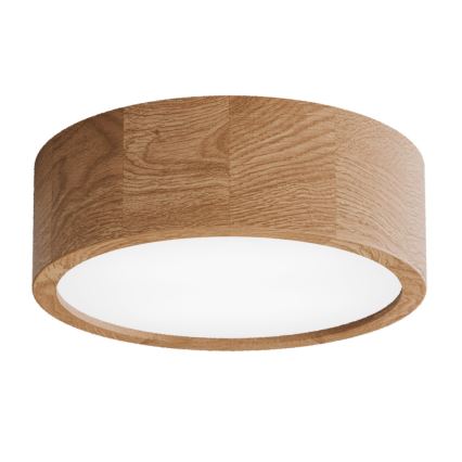 Kylpyhuoneen kattovalaisin CLEO 2xE27/24W/230V IP54 halk. 27,5 cm tammi