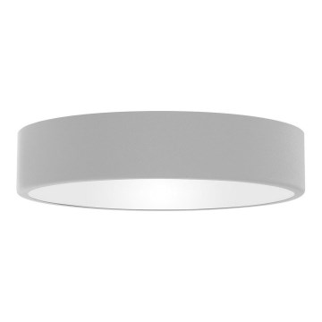 Kylpyhuoneen kattovalaisin CLEO sensorilla, 3 x E27, 24 W, 230 V, Ø 40 cm, harmaa, IP54