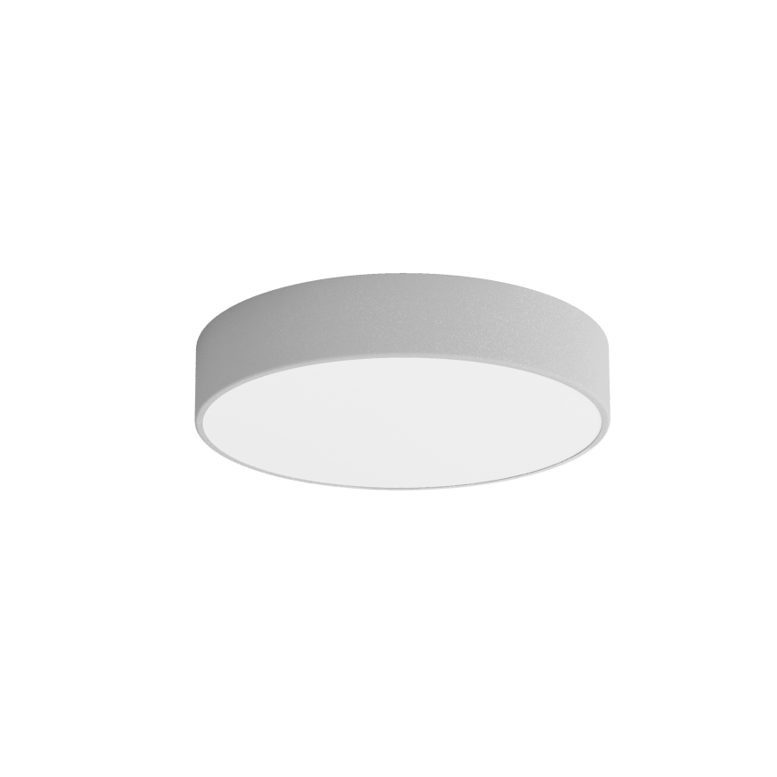 Kylpyhuoneen kattovalaisin CLEO sensorilla, 3 x E27, 24 W, 230 V, Ø 40 cm, harmaa, IP54
