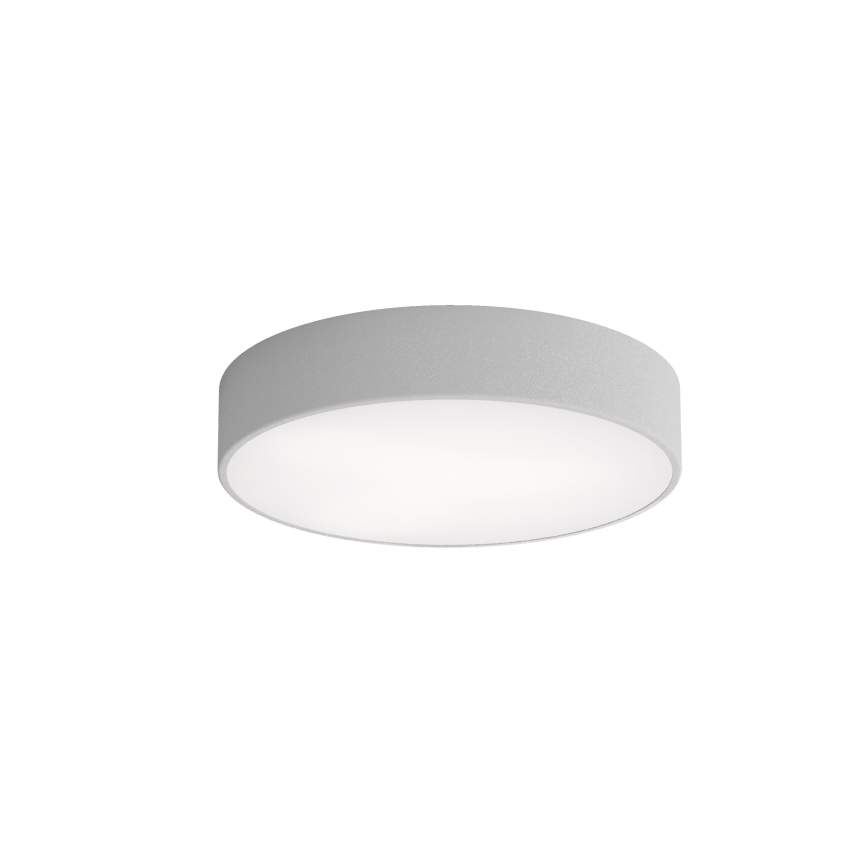Kylpyhuoneen kattovalaisin CLEO sensorilla, 3 x E27, 24 W, 230 V, Ø 40 cm, harmaa, IP54