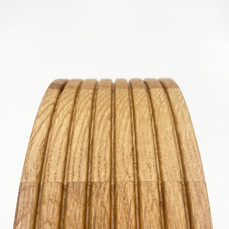 Kylpyhuoneen kattovalaisin OAK 2xE27/15W/230V IP54 tammi Ø 27 cm