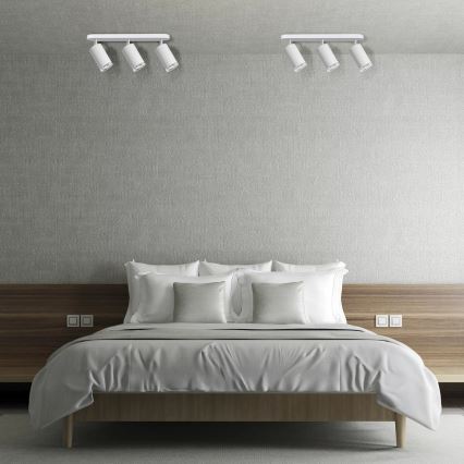 Kylpyhuoneen kohdevalo TURYN 3xGU10/10W/230V IP44 valkoinen