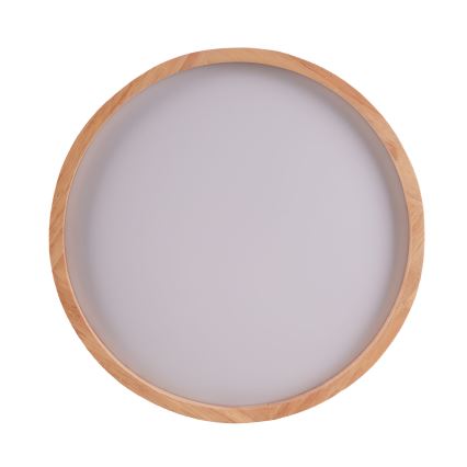 LED-kylpyhuoneen puinen kattovalaisin LED/12W/230V halkaisija 27 cm IP44 tammi